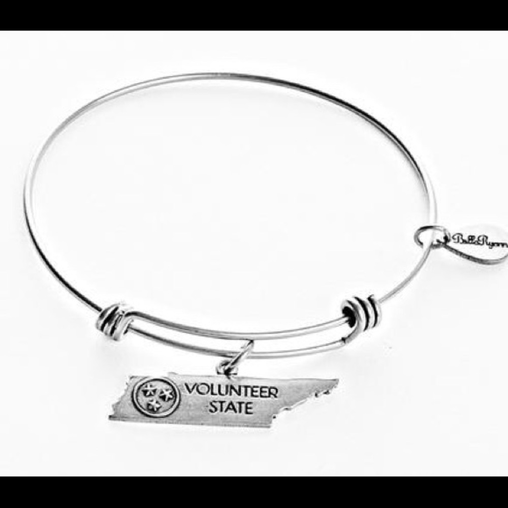 Bella Ryann Tennessee sliver charm bracelet
